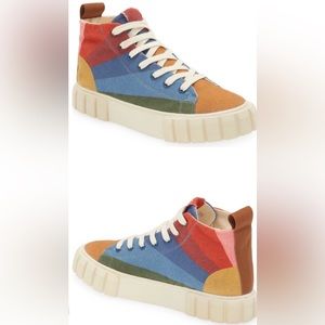 Farm Rio Rainbow High Tops